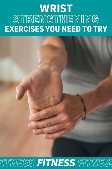 Exercises To Strengthen Wrists, How To Strengthen Your Wrists, Weak Arms Workout, Weak Wrist Exercises, Wrist Pain Exercises, Wrist Exercises For Pain, Wrist Exercises Strength, Wrist Strengthening Exercises, Wrist Workout