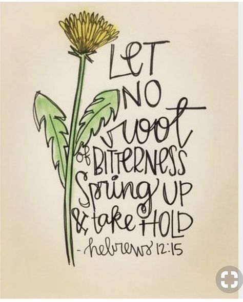 Bible Verse Art Doodles Lettering, Hebrews 12:15, Bitterness Bible Verses, Bible Verses Drawing Doodles, Hebrews Bible Journaling, Bible Verse Drawing, Bible Verse Illustration, Spring Bible Verses, Bible Doodles