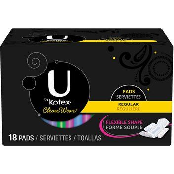 Kotex U By  CleanWear Menstrual Pads Kotex Tampons, Summer Beauty Essentials, Cvs Couponing, Kimberly Clark, Menstrual Pads, All Nighter, Sanitary Napkin, Feminine Care, Feminine Hygiene