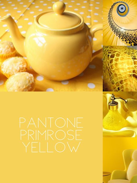 PANTONE Primrose Yellow Yellow Yarrow, Pantone 2017, Yellow Pantone, Pink Yarrow, Primrose Yellow, Gifs Instagram, Yellow Sunshine, Yellow Cottage, Yellow Fever