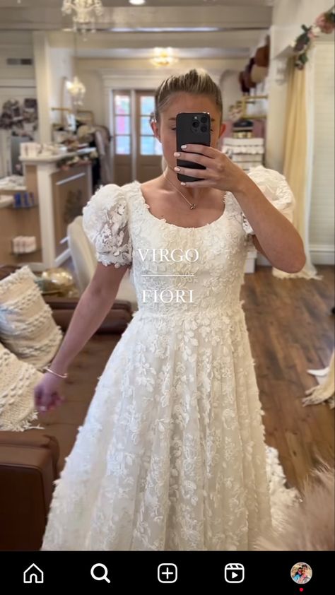 Puff Sleeve Wedding Dress Lace, Fun Sleeves Wedding Dress, Belle Sleeve Wedding Dress, Aline Wedding Dress With Sleeves, Modest Boho Wedding Dress, Hourglass Wedding Dress, Modest Wedding Dresses Lds, Puff Sleeve Wedding Dress, Boho Style Wedding Dress