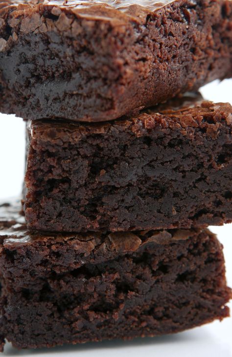 The BEST Double Chocolate Brownies EVER! Flourless Chocolate Brownies, Ghirardelli Chocolate, Gluten Free Brownies, Gf Desserts, Best Brownies, Gluten Free Sweets, Gluten Free Treats, Brownie Mix, Brownie Cookies