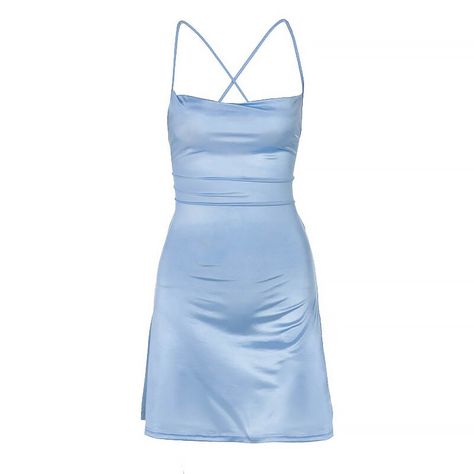 Smarter Shopping, Better Living! Aliexpress.com Backless Blue Dress, Irina Jelavic, Sky Blue Dress, Blue Bodycon Dress, Marine Uniform, Corset Mini Dress, Suspender Skirt, Backless Mini Dress, Strapless Mini Dress