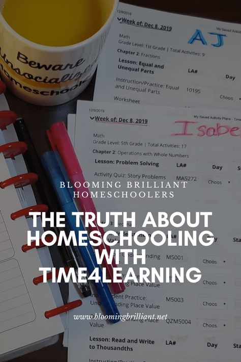 Time 4 Learning Homeschool, Time4learning Homeschool, Fraction Lessons, Homeschool Portfolio, Homeschool Middle School, Student Dashboard, Homeschool Lesson Plans, Language Arts Lessons, Homeschool Planner