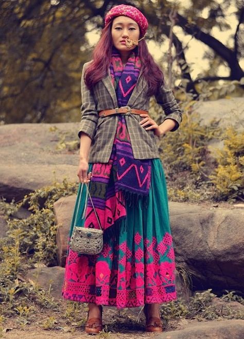 Goth Japanese, Indian Fashion Bloggers, Houses Minecraft, Edgy Boho, Clothes Grunge, Minimalist Moda, Grunge Clothes, Ethno Style, Fashion Tips For Girls