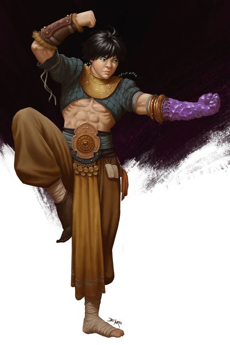 ArtStation - Martial Artist Fantasy Martial Artist, Martial Artist Art, Martial Artist Oc, Martial Artist Character Design, Dnd Clothes, Monk Dnd, Asian Image, Dark Sun, Pathfinder Character