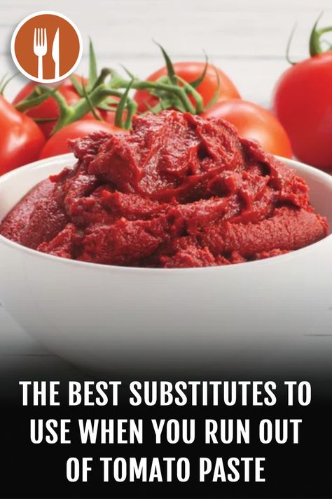 As it turns out, there's a wide variety of ingredients that can be used in place of tomato paste, and we've got them all right here. Run Out, Daily Meals, Tomato Paste, How Many, Meal Planning, Good Things, Canning