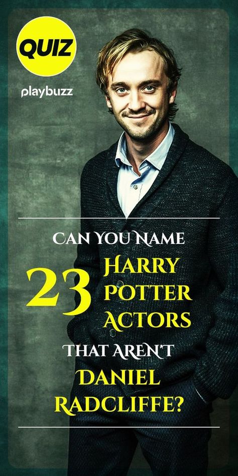 Can You Name 23 Harry Potter Actors That AREN'T Daniel Radcliffe #quiz #quizzes #buzzfeed #triviaquestionsandanswers #quizzesbuzzfeed #bestfriendquiz #bffquiz Christmas Quizes Buzzfeed, Harry Potter Boyfriend Quiz With Story, What If Harry Potter Ended Like This, Harry Potter Boyfriend Quiz, Daniel Radcliffe Funny, Harry Potter Quiz Buzzfeed, Hogwarts Quizzes, Hp Quizzes, Crochet Harry Potter