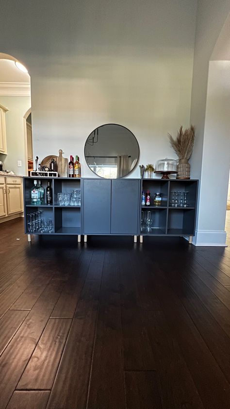 Ikea Cabinet Bar, Ikea Dry Bars, Bar Cabinet Hack, Ikea Bar Cabinet Hack, Ikea Bar Cabinet, Cabinet Hack, Ikea Bar, Dry Bars, Dry Bar