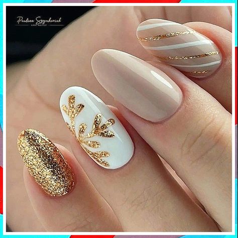 Christmas Nails - Running Out of Time? Stop searching and get it from here - Visit TODAY!! Fantasy Nails, Christmas Gel Nails, Thanksgiving Nails, Festival Nails, New Year's Nails, Xmas Nails, Christmas Nail, Chic Nails, Fancy Nails