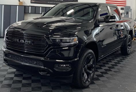 Ram 1500 Limited Night Edition, 2023 Ram 1500, Custom Pickup Trucks, Dodge Trucks Ram, Truck Ideas, Ram Trucks, Chevrolet Colorado, Jeep Gladiator, The Cabin