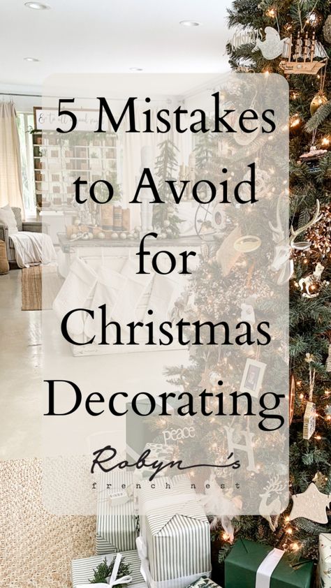 French Country Christmas Tree, Christmas Decor Hacks, 12 Foot Christmas Tree, Christmas Decorating Hacks, French Christmas Decor, Christmas Tree Decoration Ideas, Christmas Tree Decorating Tips, Neutral Holiday Decor, Tree Decoration Ideas