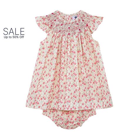 Up To 50% Off in our Spring Sale 🌱🌹 Shop Hand-smocked baby and girls dresses, skirts, blouses & more… 🌸 Made from pure cotton 🌸 Hand-smocked 🌸 Matching sibling styles 🌸 Made with Love 🌸 Made to last #KidsFashion #BabyStyle #ToddlerFashion #GirlsDresses #MiniFashionista #CuteKidsFashion #MommyAndMe #LittleFashion #babyoutfit #AdorableDresses #InstaKidsFashion #FashionKids #babygirlstyle #babygirlclothes #babygirl #babygirls #spring #floral #floraldress #sale Hand Smocking, Smocked Baby Dresses, Girls Smock, Pastel Print, Hand Smock, Frill Sleeves, Strawberry Print, Question Everything