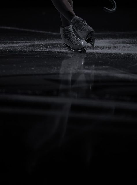 Ice Skating Aesthetic Dark, Figure Skating Aesthetic Dark, Ice Skate Aesthetic, Ice Skating Wallpaper, Ice Skater Aesthetic, Skate Aesthetic Wallpaper, Puck Bunny, Aesthetic Collages, Skate Aesthetic