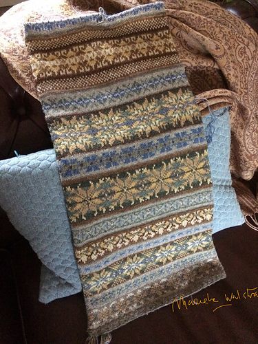 Ravelry: mariekewalstra's fair isle scarf Fair Isle Scarf, Fair Isle Knitting Patterns, Colorwork Knitting, Cowl Knitting Pattern, Knitted Wit, Scarf Knitting Patterns, Fair Isle Pattern, Fair Isle Knitting, Knitting Charts