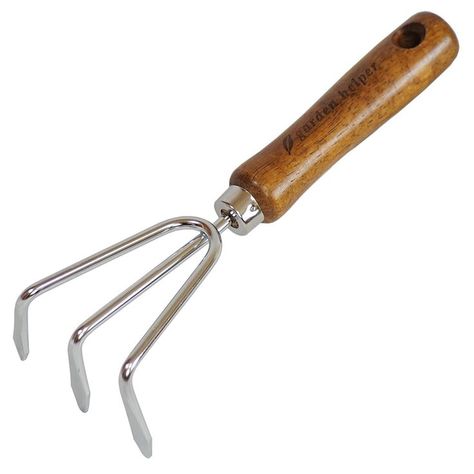 Hand Cultivator Garden Tool Heavy Duty Japanese Steel with Wood Handle, Manual Small Hand Rake Soil Tiller for Weeding, Diggi Japanese Garden Tools, Hand Cultivator, Small Japanese Garden, Japan Garden, Weeding Tools, Garden Tool Set, Garden Tool, Planting Bulbs, Garden Trowel