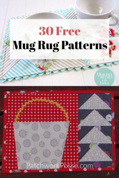 Quilting Mug Rugs, Quilted Mug Cozy, Mug Rug Size Chart, Gnome Mug Rugs Patterns Free, Mug Rugs Patterns Free Printable, Easy Mug Rugs Patterns Free, Mug Rugs Patterns Free How To Make, Free Mug Rug Patterns, Mug Rug Free Pattern