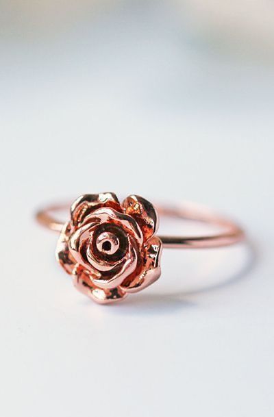 Rose diamond ring