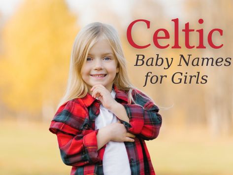 There is something so whimsical about Celtic baby names — particularly Celtic baby names for girls. If you're looking for a romantic and playful name for your daughter, here is a selection of options to get your wheels turning. From Aisling and Saoirse to Keeley and Bridget, here are some beautiful Celtic baby names for girls you'll love! #girlnames #celtic #babynames E Baby Girl Names, Celtic Baby Names, Celtic Names, Middle Names For Girls, Names For Girls, Unique Baby Names, Female Names, Royal Baby