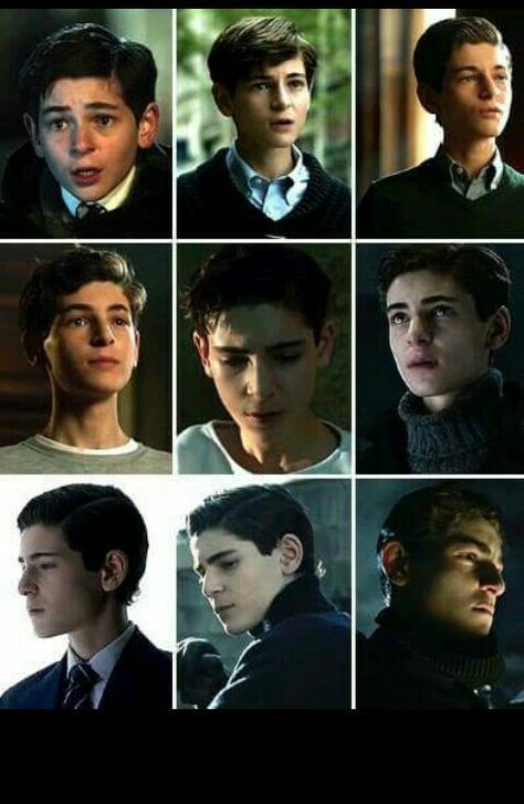 The Evolution of Bruce Wayne un Gotham Batcat Gotham, Gotham Bruce And Selina, Gotham City Skyline, Selina Kyle Gotham, Gotham Bruce, Gotham Academy, David Mazouz, Bruce And Selina, Gotham Cast