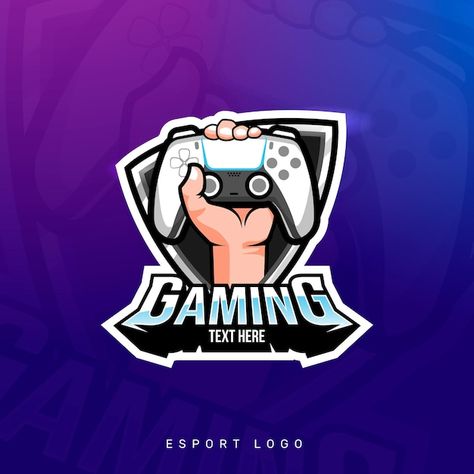 Gaming mascot esport controller logo des... | Premium Vector #Freepik #vector #game-controller #joystick-logo #controller #joystick Joystick Logo, Spring Illustration, Spring Background, Gaming Controller, Spring Theme, Ornament Frame, Flower Border, Hello Spring, Game Controller