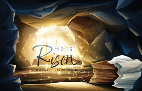 Easter Sunday Greetings, Easter Empty Tomb, Sunday Wishes Images, Easter Sunday Images, Bible Verse Desktop Wallpaper, The Empty Tomb, Happy Easter Funny, Happy Easter Sunday, Sunday Greetings