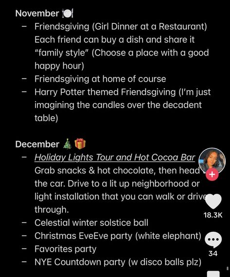 Monthly Hosting Ideas, Hosting Theme Ideas, December Girls Night Ideas, Hosting Ideas For Each Month, November Girls Night Ideas, Hosting Era, Hostess Tips, Date Party Ideas Sorority Social Themes, January Girls Night Theme