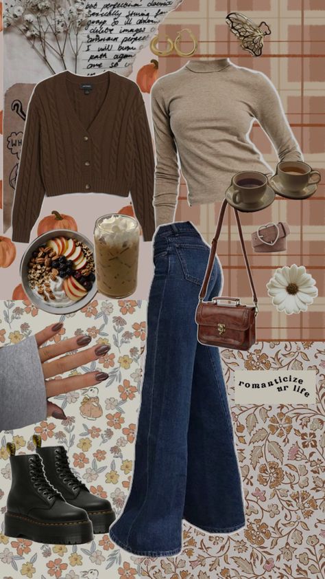 Autumn back to school aesthetic academia outfit fallcore Gilmore girls fashion ootd inspo comfy lazy fits Gilmore Girls Clothing, Autumn Back To School, Lazy Outfit, Lazy Fits, Gilmore Girls Fashion, Gilmore Girls Outfits, Academia Aesthetic Outfit, Girls Winter Outfits, Winter Outfits For School