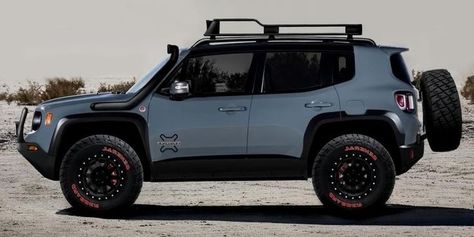 6 Mods to Make Your Jeep Renegade Trailhawk More Off-Road Ready Jeep Renegade Accessories, Jeep Renegade Interior, Jeep Renegade Custom, Jeep Upgrades, 2016 Jeep Renegade, Jeep Renegade Trailhawk, 2015 Jeep Renegade, New Jeep, Jeep Mods