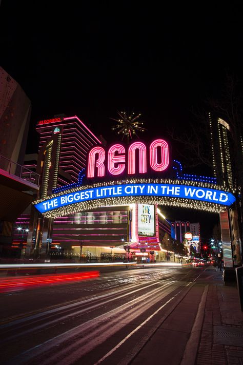 48 Hours in Reno, a City Guide http://hejdoll.com/48-hours-in-reno/?utm_campaign=coschedule&utm_source=pinterest&utm_medium=Jessica%20Doll&utm_content=48%20Hours%20in%20Reno%20%2B%20A%20Giveaway%21 #reno #travel #cityguide #travelguide Skee Ball, Great Basin, Reno Nevada, American West, Retro Futurism, City Aesthetic, Wanderlust Travel, Lake Tahoe, The Times