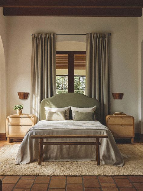 Take inspiration from modern and traditional styles and create a bedroom that’s the best of both. Shop the bedroom look. Personalized Bedroom, Serene Bedroom, Lulu And Georgia, Upholstered Bed Frame, Outdoor Furniture Collections, Bed Slats, Outdoor Dining Furniture, Bedroom Styles, Vintage Modern