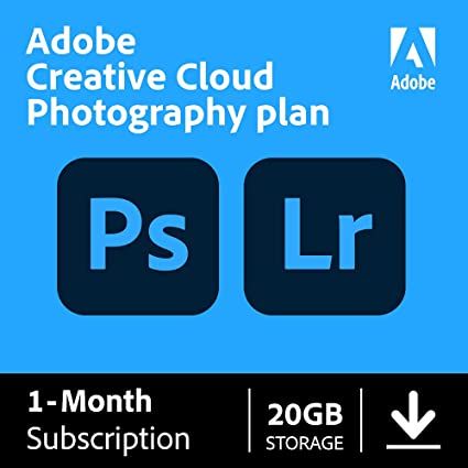 Amazon.com: Adobe Creative Cloud Photography plan 20 GB (Photoshop + Lightroom) | 1-month Subscription with auto-renewal, PC/Mac : Everything Else Turn Photo Into Painting, Cloud Photography, Social Graphics, Photography Software, Adobe Software, Photoshop Express, Cloud Photos, Clouds Photography, Adobe Creative Cloud