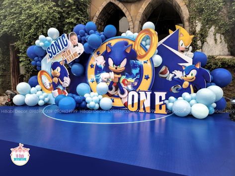 #HiBabi Sonic Themed Birthday Party, Sonic & Knuckles, Sonic Birthday, Grand Opening, 4th Birthday, Sonic, Birthday Party Themes, Birthday Party, Birthday