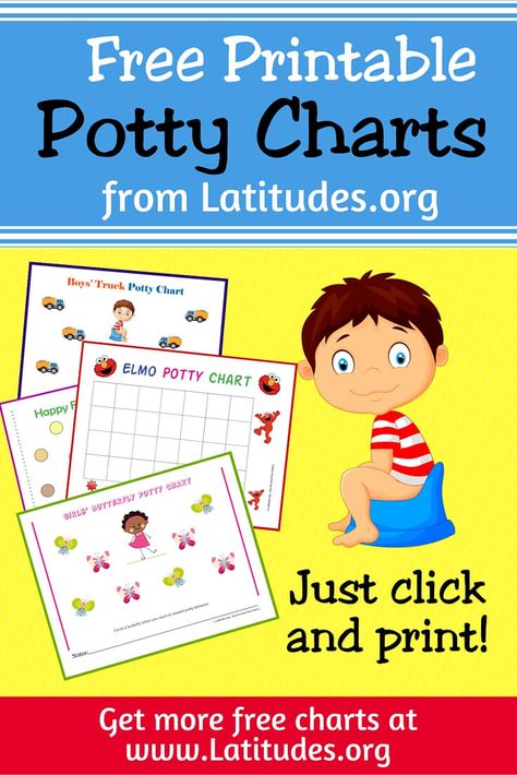 Download free printable potty charts from latitudes.org. We have a wide variety of charts for boys and girls. Just click, print, and go! Kids of all ages love em! For use at home and school. Potty Training Charts For Girls Diy, Potty Charts, Potty Training Charts, Spiderman Hello Kitty, Potty Training Sticker Chart, Printable Potty Chart, Potty Training Stickers, Potty Training 101, Potty Training Reward Chart