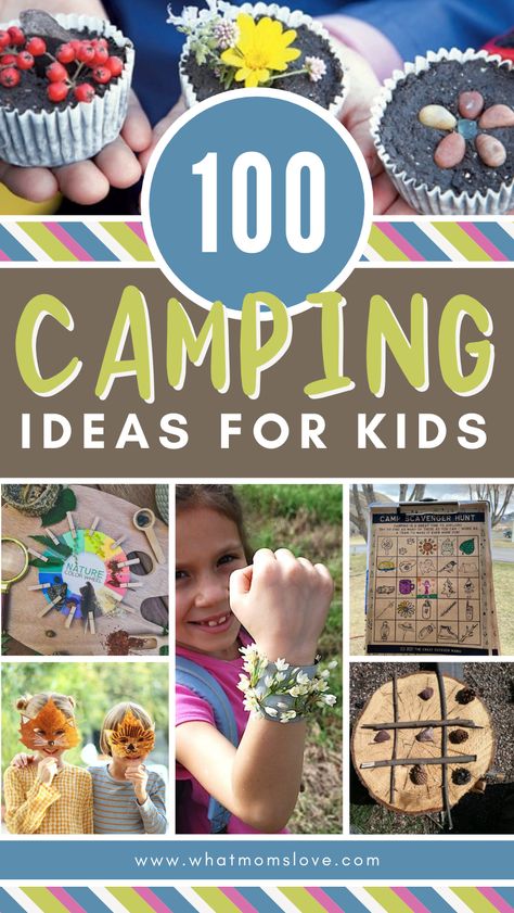 Camping Ideas For Kids, Games Activities For Kids, Backyard Campout, Play Printables, Camping Crafts For Kids, Campfire Songs, Camping Activities For Kids, Girl Scout Camping, Fall Camping