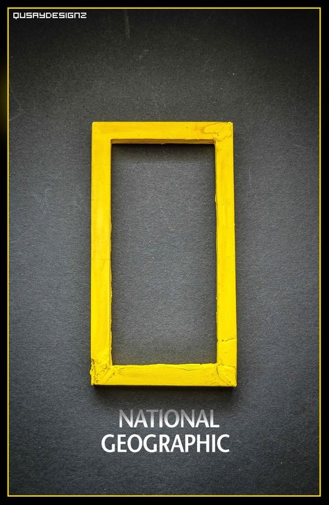 National Geographic Logo   by Qusay Abo Baker - Photo 9200459 - 500px National Geographic Logo, Logo Search, Light Blue Aesthetic, Famous Logos, Tv Digital, Logo Redesign, Creative Ads, Logo Sticker, Engagement Activities