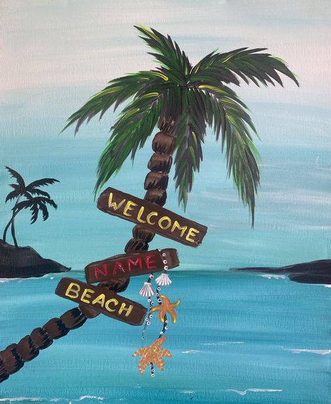 Florida Drawing, Paintings Beach, Acrylic Paintings, Acrylic Painting, Florida, Paintings, Drawings, Art