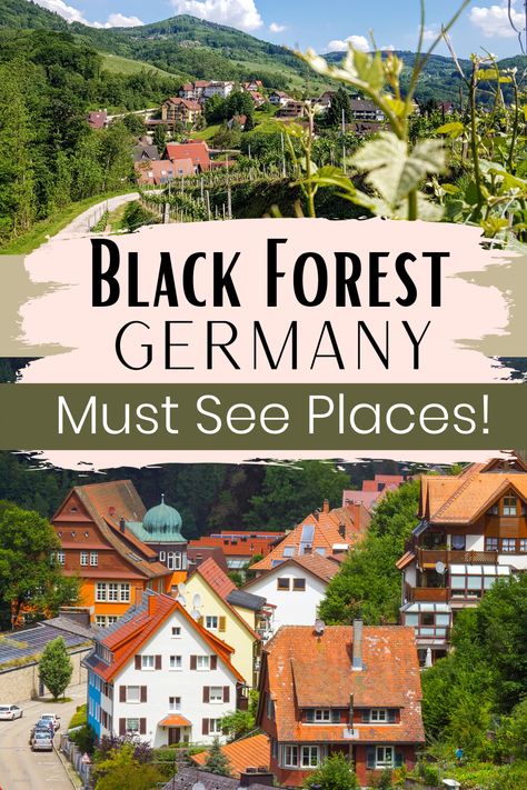 Black Forest In Germany, Black Forest Germany Magical Places, Black Forest Travel, Best Places In Germany, Travel Germany Beautiful Places, Germany Things To Do, Northern Germany Travel, Places To See In Germany, Most Beautiful Places In Germany