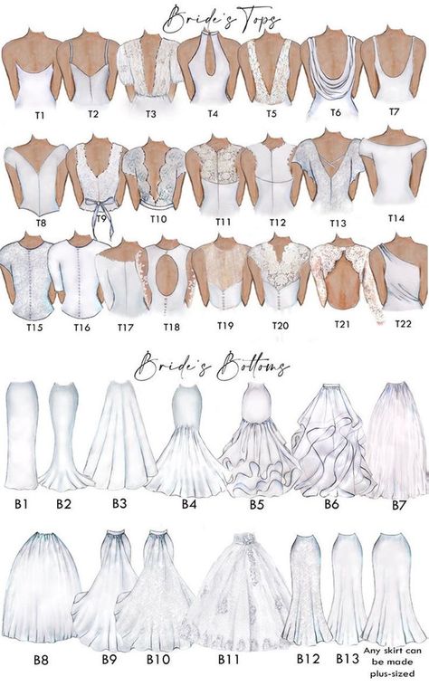 Wedding Dress Reference Drawing, Wedding Dress Drawing Reference, Wedding Dress Chart, How To Design A Dress, Wedding Dress Codes, Wedding Dress Sketch, Wedding Dress Sketches, Fashion Drawing Sketches, African Dresses For Kids