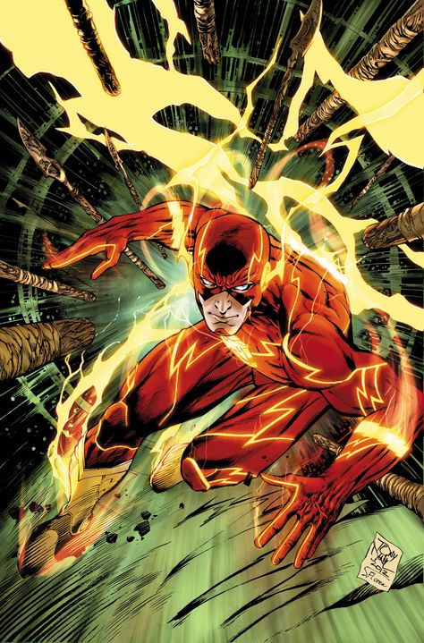 Exclusive First Look at the Variant Cover for THE FLASH #9 Andy Kubert, Dc Comics Poster, Flash Family, Flash Dc Comics, Flash Comics, Speed Force, Marvel Fanart, Kid Flash, Univers Dc