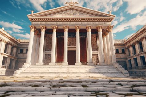 Step into the enchanting world of ancient Greece with our captivating Greek Architecture digital wall art. This instant download artwork is a must-have for history and art enthusiasts, bringing the iconic structures of ancient Greece right into your home. Featuring majestic landmarks such as the Parthenon, the Temple of Zeus, and the Acropolis, this digital art captures the essence of Greek architecture in breathtaking detail. With its timeless beauty and intricate designs, it serves as a gateway to the ancient past, allowing you to immerse yourself in the rich history and artistic achievements of one of the world's greatest civilizations. Print it in various sizes to fit your desired display and let our Greek Architecture digital art become a captivating centerpiece that sparks conversati Greek Art Architecture, Greek Classical Architecture, Greek Structures, Greek Temple Art, Greek Roman Architecture, Ancient Greece Buildings, Ancient Greek Civilization, Temple Of Zeus, Antique Architecture