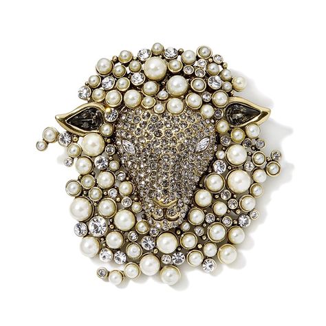 Fish Jewelry, Heidi Daus, Pearl Pin, Gold Jewelry Fashion, Animal Jewelry, Jewelry Lover, Costume Jewelry, Jewelry Stores, Crystal Beads