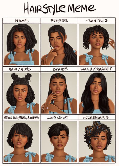 Sims 4 Gegesims Hair, Sims 4 Cc Hair Conversions, Sims 4 Base Game Sims No Cc, Gegesims Hair, Sims 4 4c Hair Cc, Sims 4 Cc 4c Hair, Sims 4 4c Hair, Sims 4 Cc Black Hair, Sims Folder