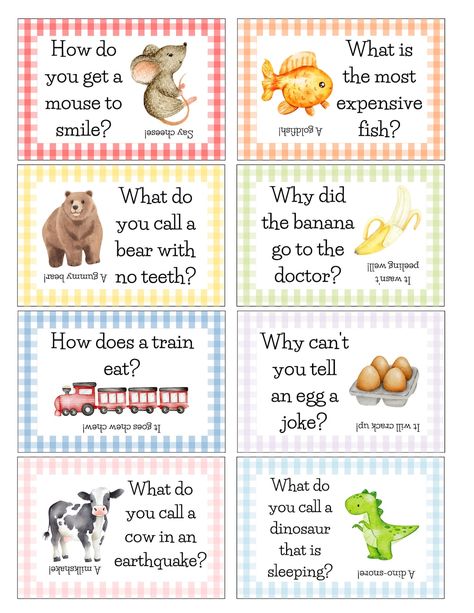 This Note Cards item by JoynerDesignCo has 6 favorites from Etsy shoppers. Ships from United States. Listed on 01 Jun, 2024 Lunch Notes For Husband, Kid Jokes Funny, Funny Kid Jokes, Kids Jokes Funny, Lunchbox Jokes For Kids, School Jokes For Kids, Lunch Box Jokes For Kids, Animal Kindness, Puns For Kids