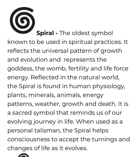 Quotes About Spiraling, Swirl Symbol Meaning, Spiritual Witchy Tattoos, The Spiral Meaning, Symbols Of Happiness, Swirl Meaning, Spiral Meaning Spiritual, Double Spiral Meaning, Spiral Spiritual Meaning