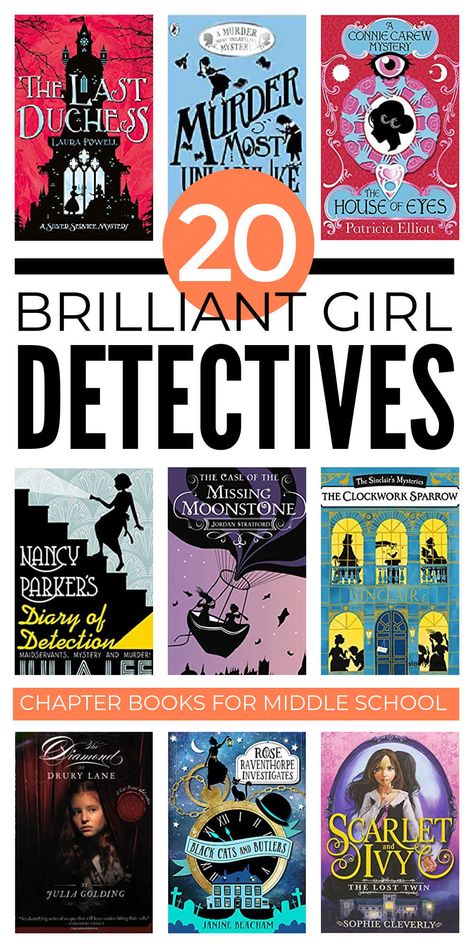 Detective Books, Middle Grade Books, Reading Rainbow, Best Girl, Grade Book, Books For Kids, Mystery Books, Thriller Books, Mystery Book