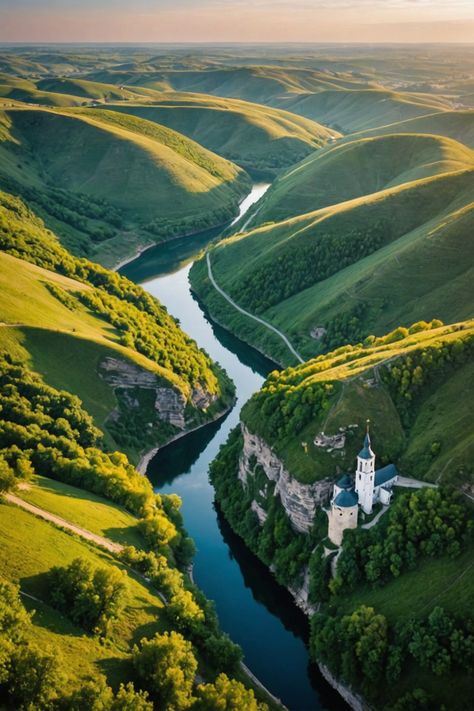 10 Must-Visit Places in Moldova for an Unforgettable Trip! Moldova Travel, Green Landscapes, Byzantine Architecture, Visit Places, European Destination, Scenery Background, Wine Collection, Eastern European, Green Landscape