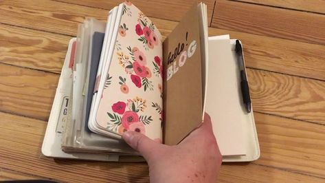 Travelers Notebook Setup, Scrapbook Albums Tutorial, Websters Pages, Scrapbook Albums, Inspirational Books, Travelers Notebook, A Walk, Notebook, Books