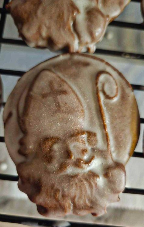 German Gingerbread Cookies, Designed Cookies, German Gingerbread, St Nicholas Day, Festive Treats, Saint Nicholas, St Nicholas, Premium Ingredients, Melt In Your Mouth