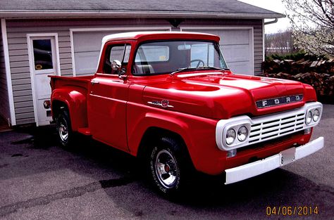 1959 Ford F100 1959 Ford F100, Ford Explorer Accessories, Trucks Ford, Lifted Ford, Classic Ford Trucks, Old Ford Trucks, Panel Truck, Antique Trucks, Vintage Muscle Cars